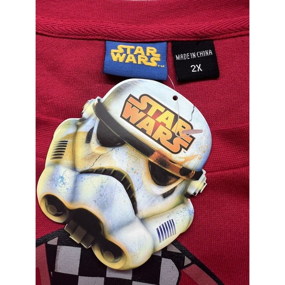Disney Star Wars Storm Troopers Christmas 2X Darth Vader Ugly Holiday Sweater - Picture 3 of 6
